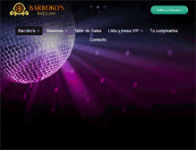 Tablet Screenshot of discotecabarrokos.com